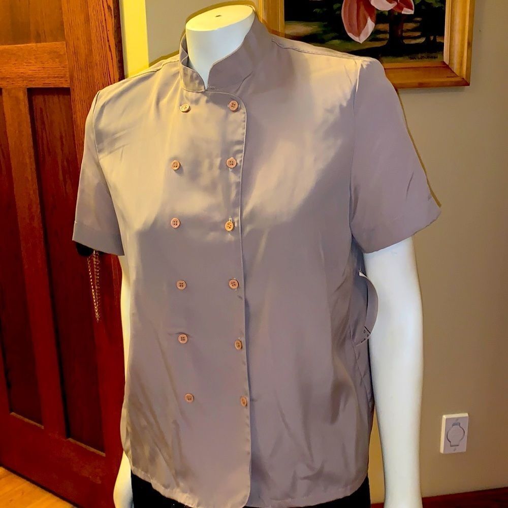 NWT ADAMO double breasted blouse. 12‎